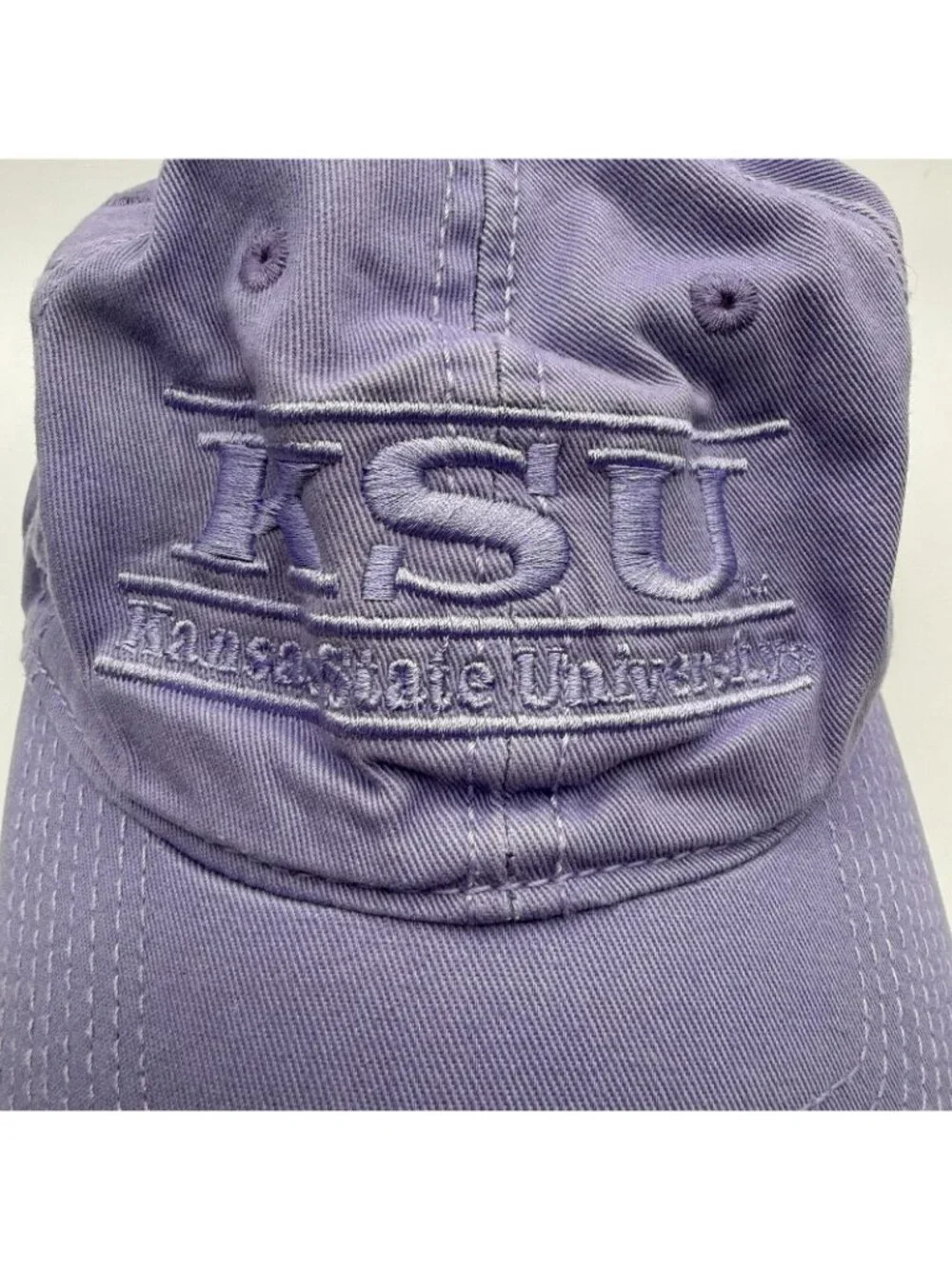 KSU Kansas State Wildcats Purple Adjustable Baseball Hat Youth OS Girl The Game